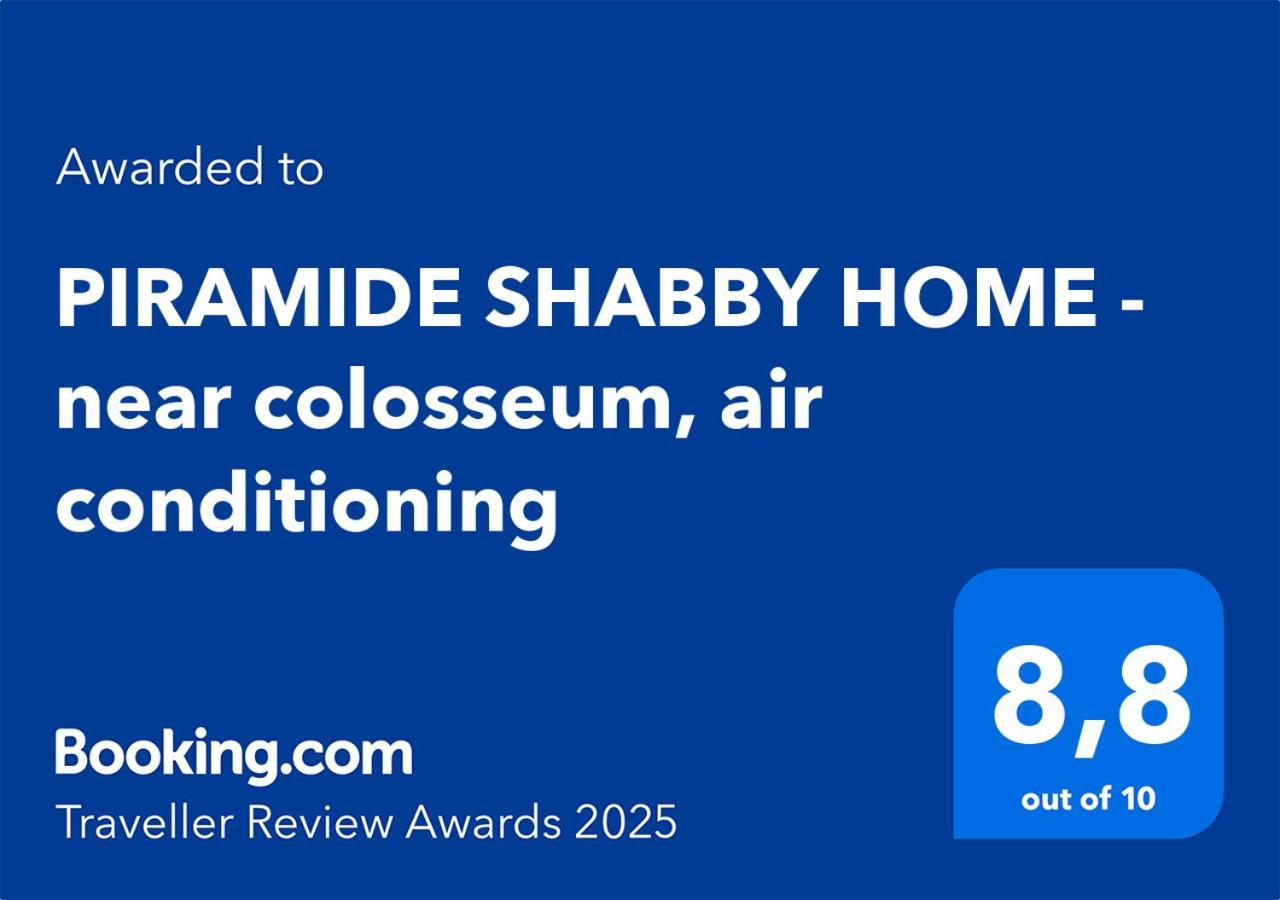 Piramide Shabby By Casa E Lode - Colosseum, Air Conditioning Рим Экстерьер фото